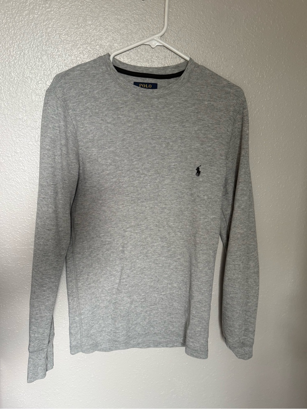 Polo by Ralph Lauren Light Gray Crewneck Sweater